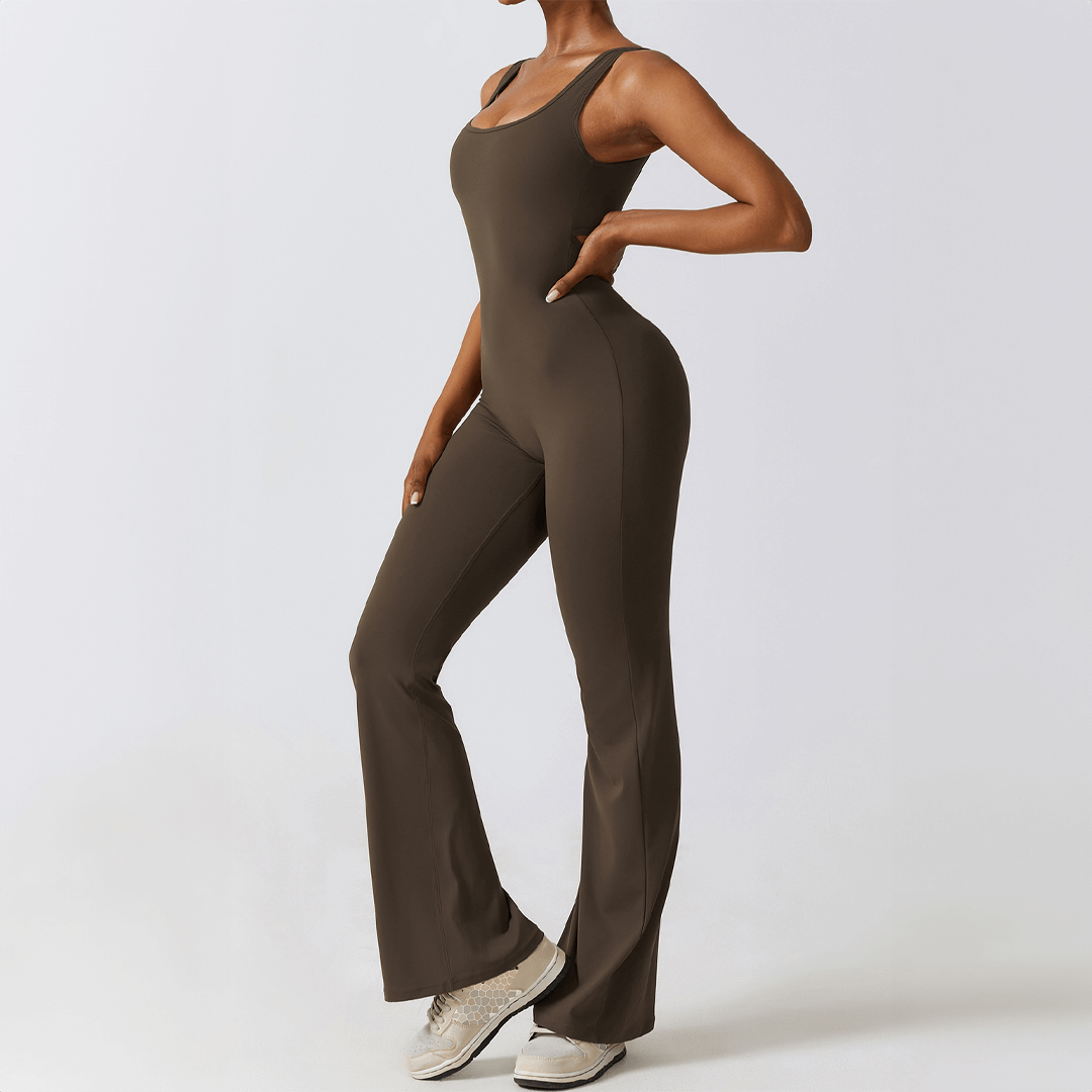 Jynx Solid Color Seamless Jumpsuit