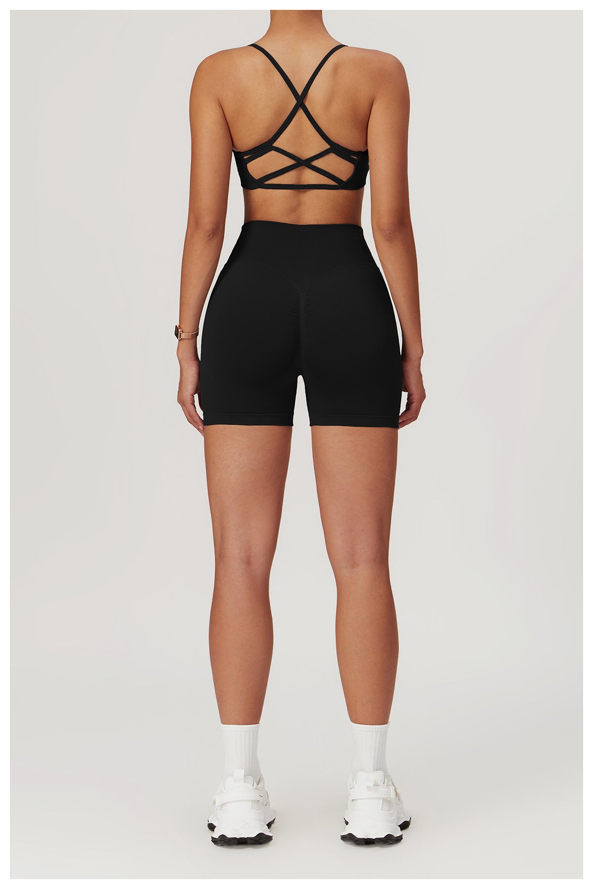 top details on the back and shorts