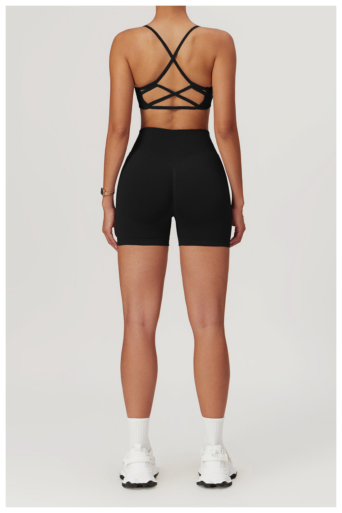 top details on the back and shorts