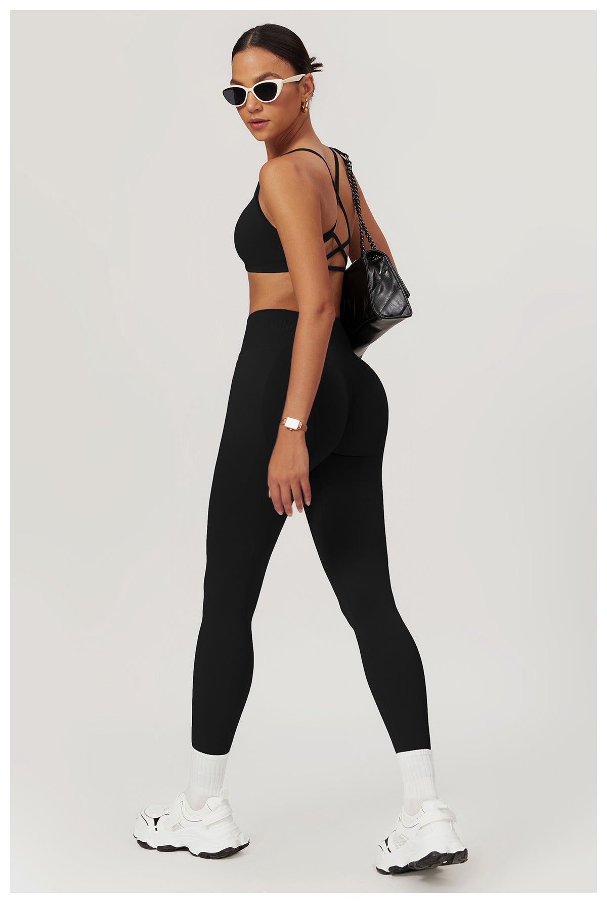 top details on the back and pants