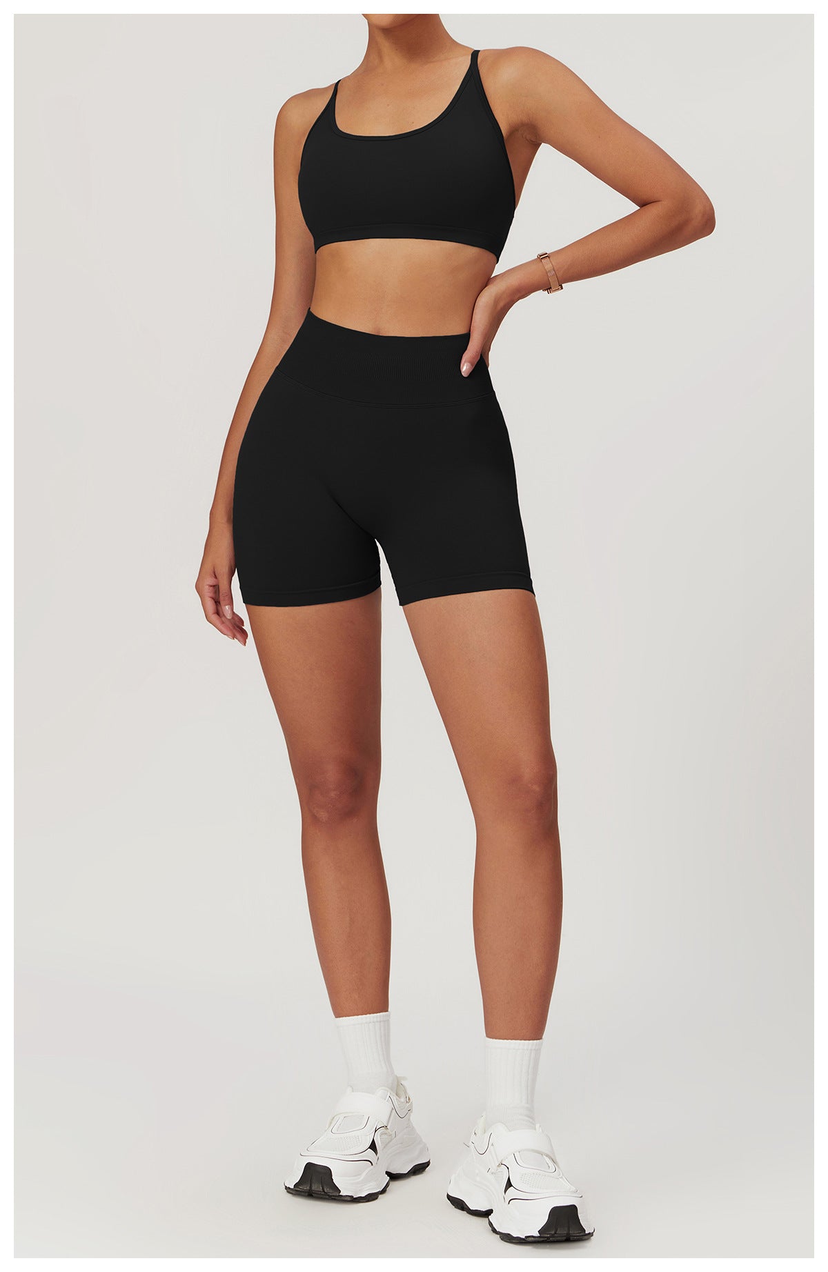 top details on the back and shorts