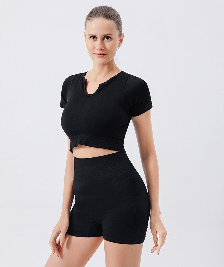 High-Waisted Seamless Technology Shorts