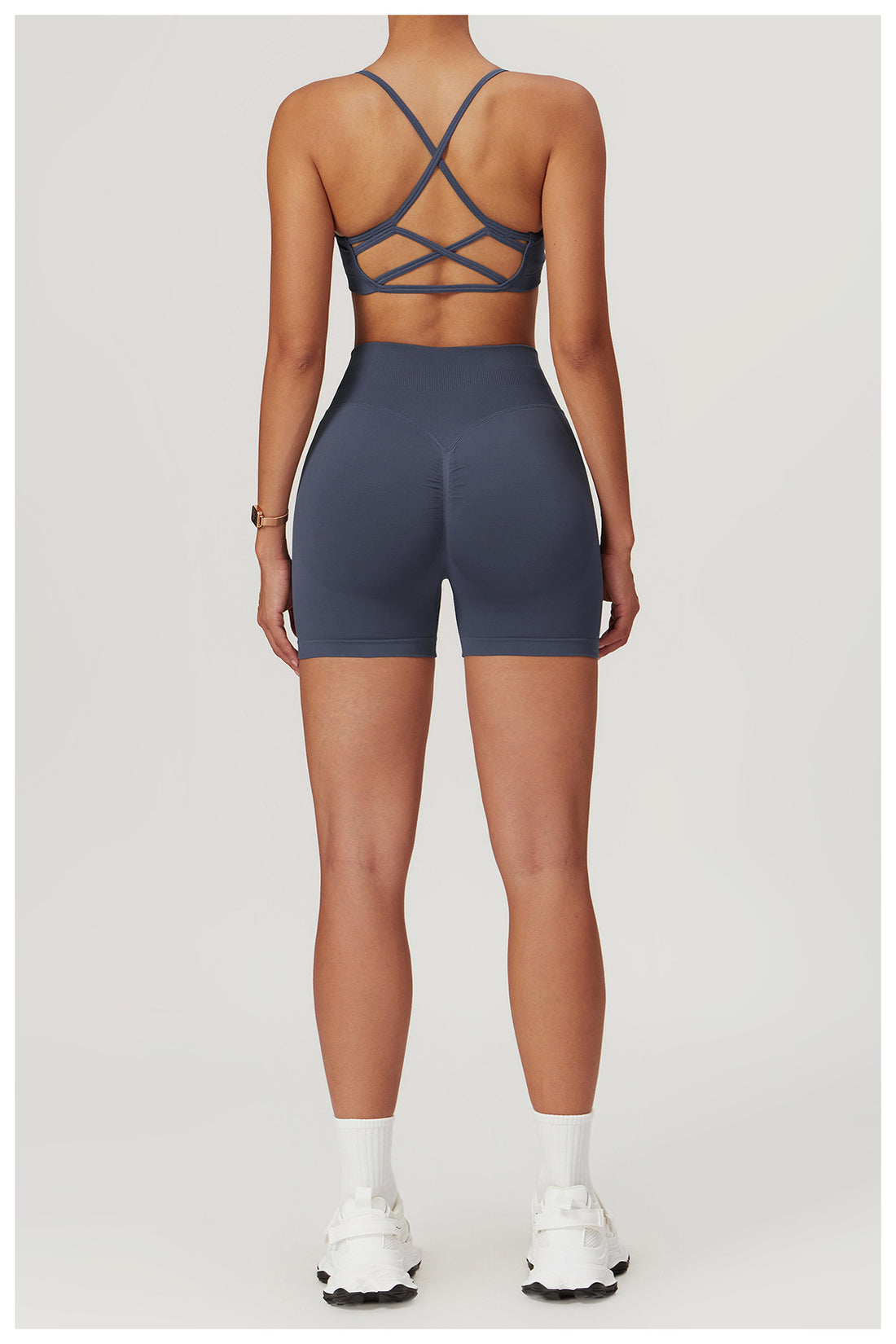 top details on the back and shorts