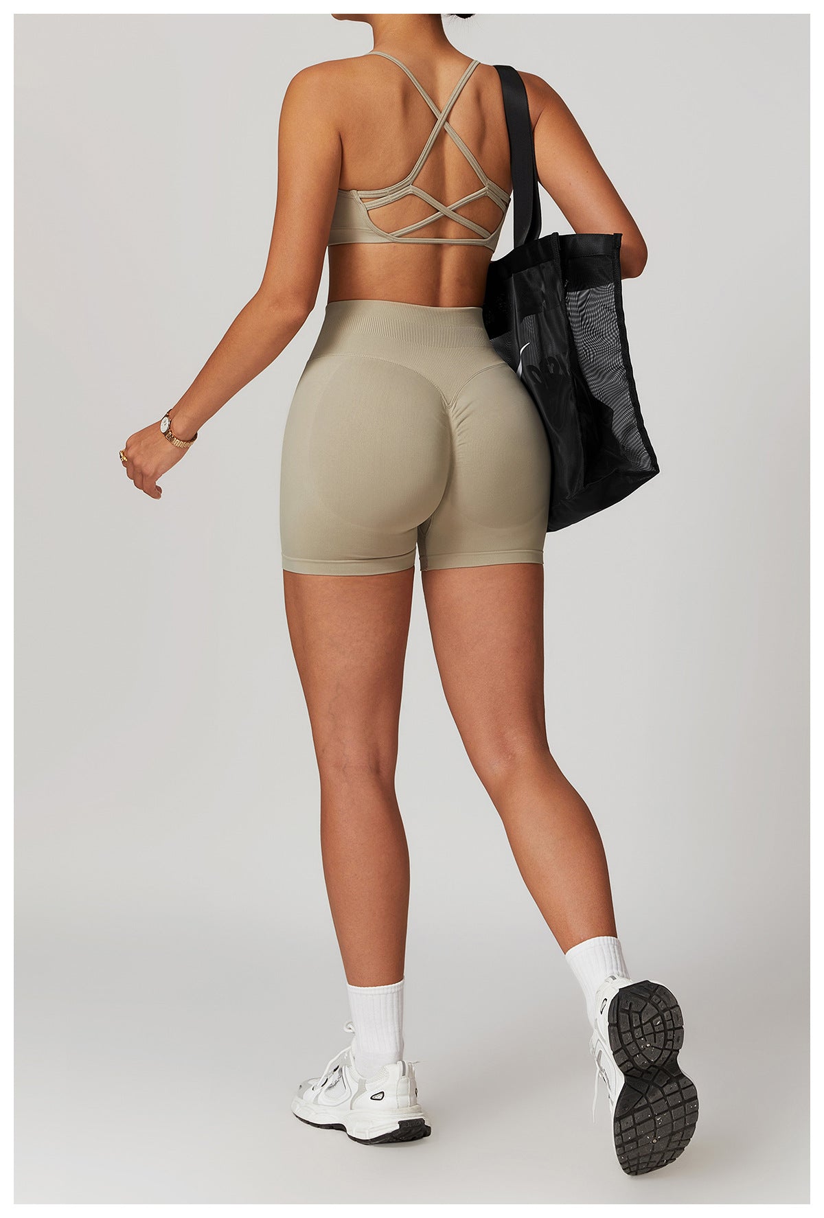 top details on the back and shorts