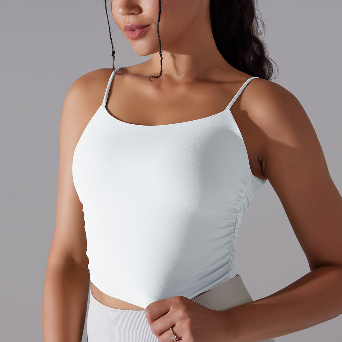 Slim Fit Crop Top Elegance and Comfort