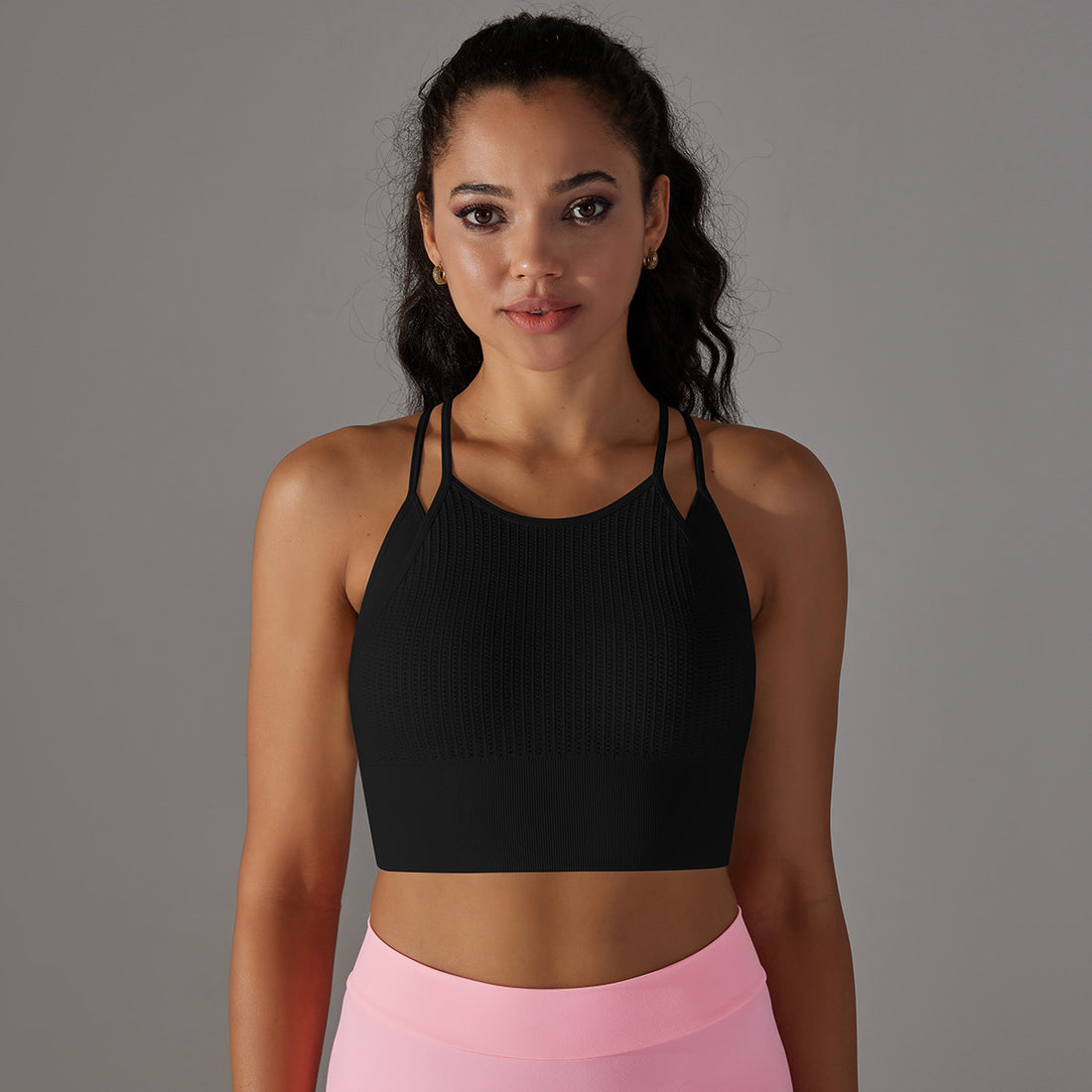 Double Strap Fitness Top Style and Support