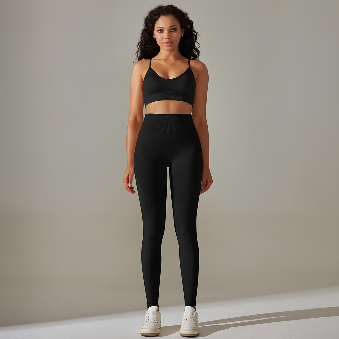 GymGlow Pants and Short Top Set