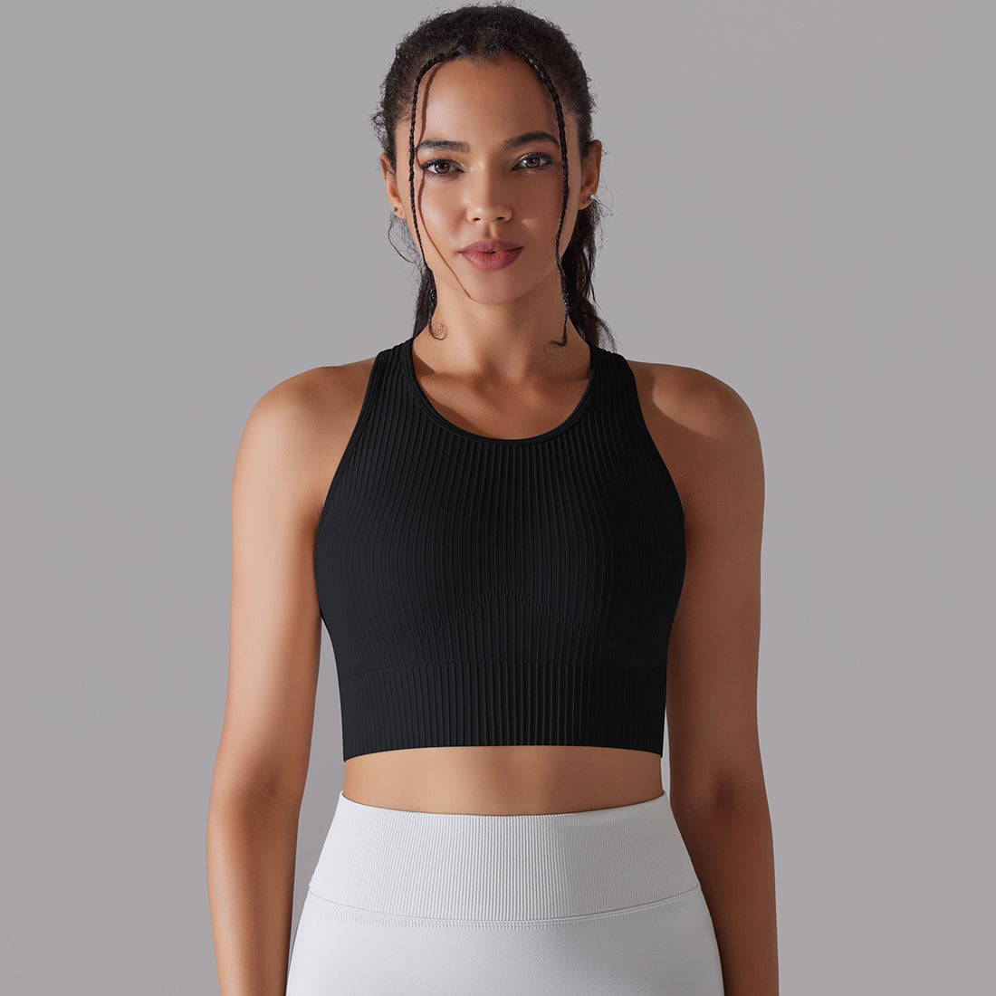 Textured Crop Top Comfort and Style