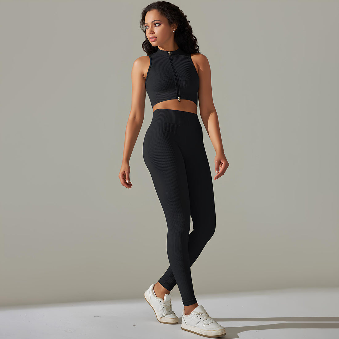 Active Pants and Sleeveless Top Set