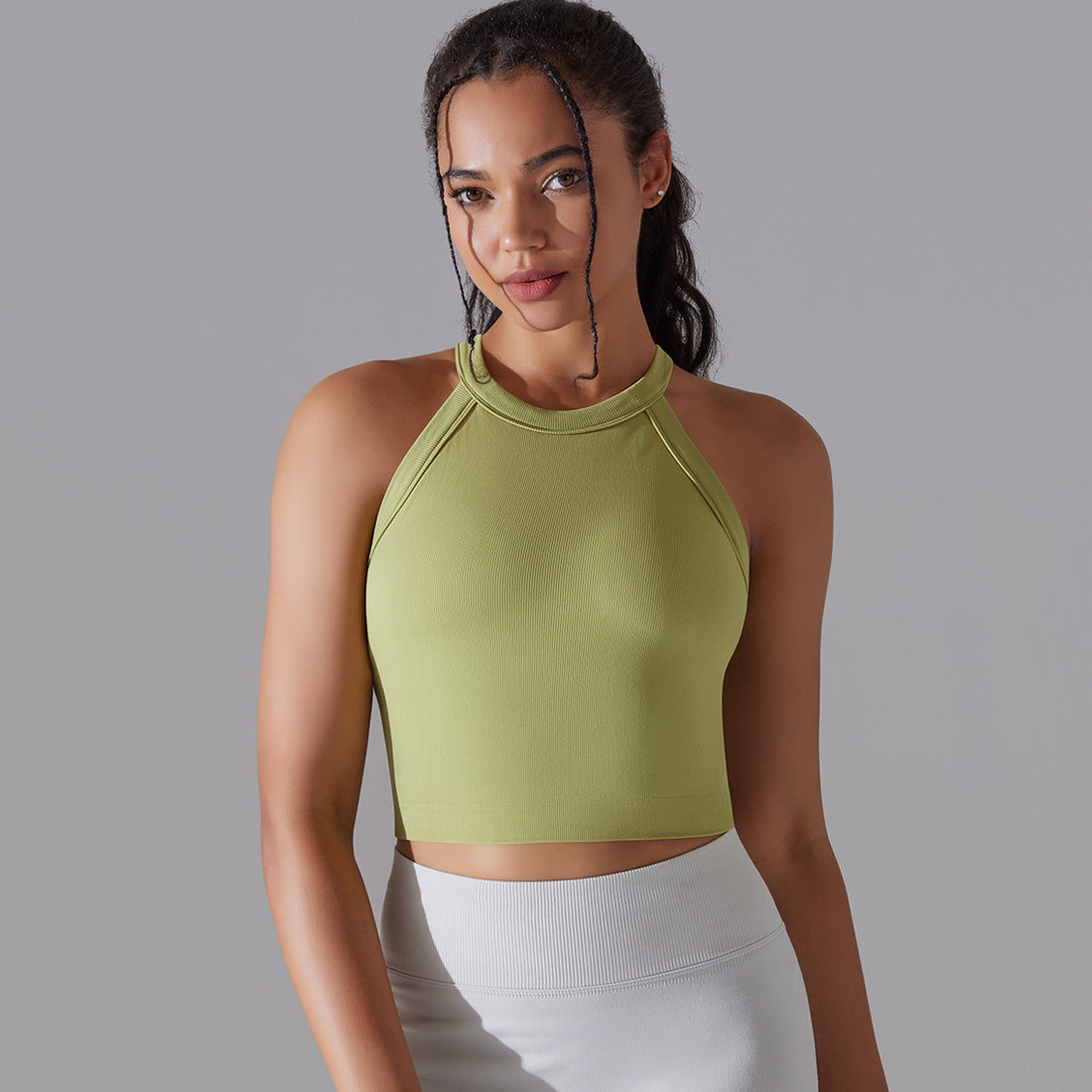 Compression Crop Top Comfort and Style