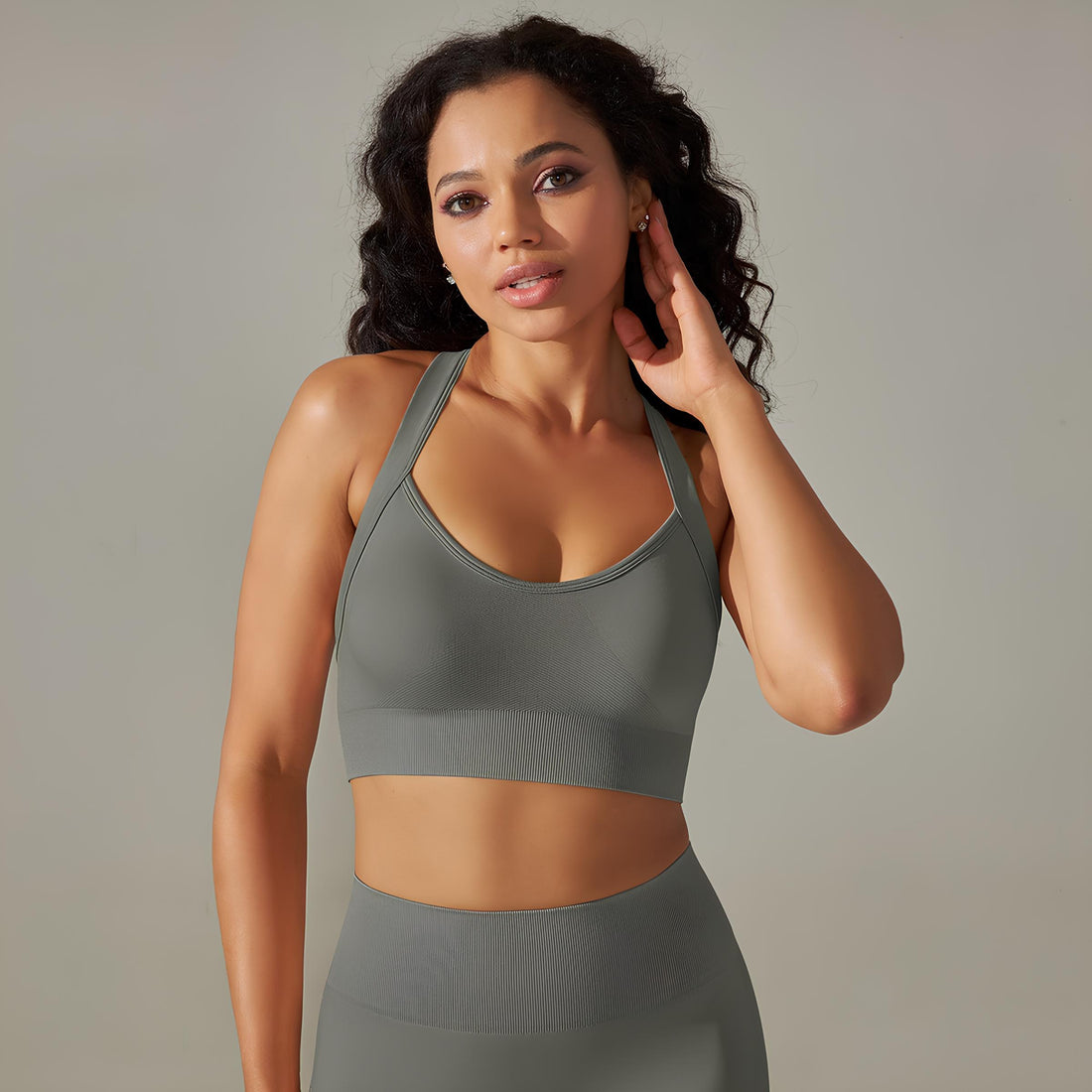 Twisted Seamless GymGlow Top