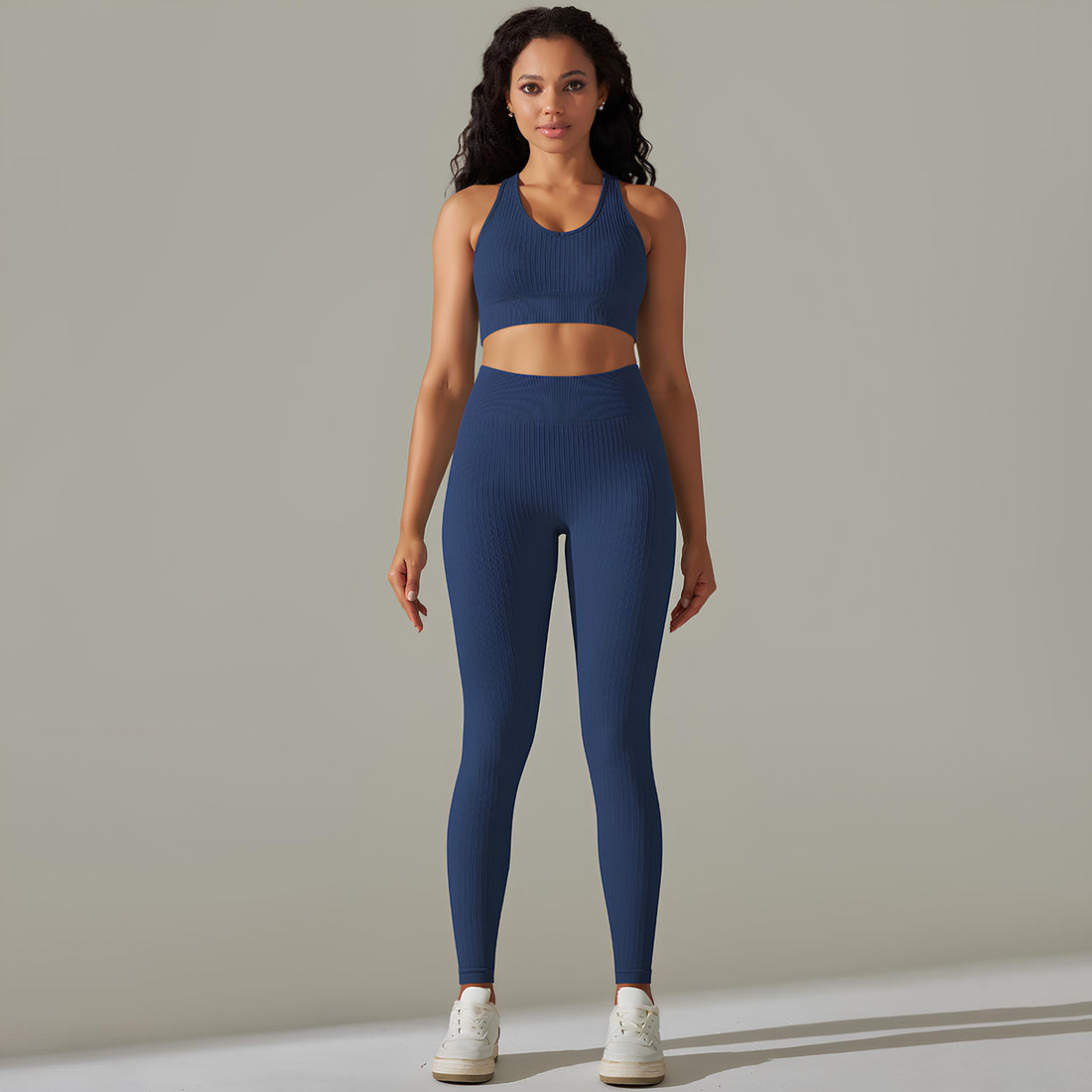 Active Pants and Short Top Set