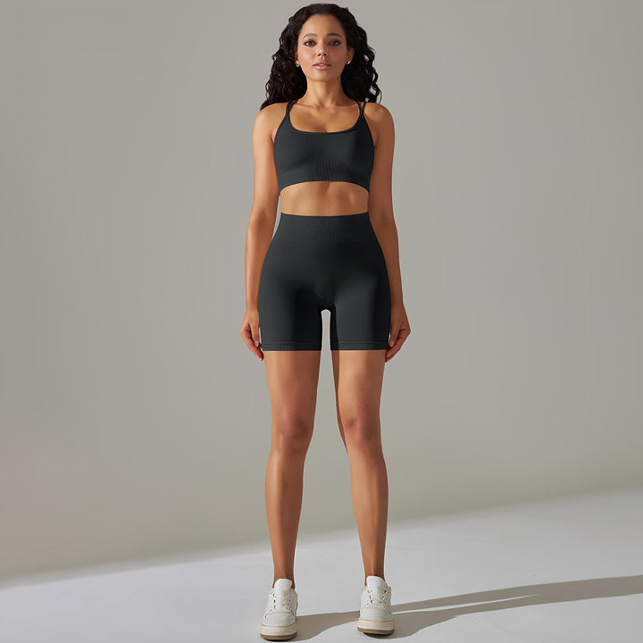 ZenFit Shorts and Twisted Top Set