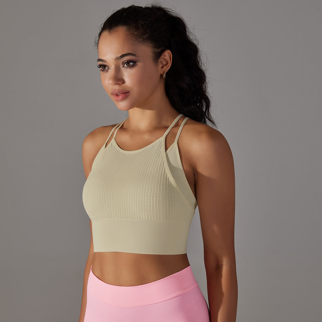 Double Strap Fitness Top Style and Support