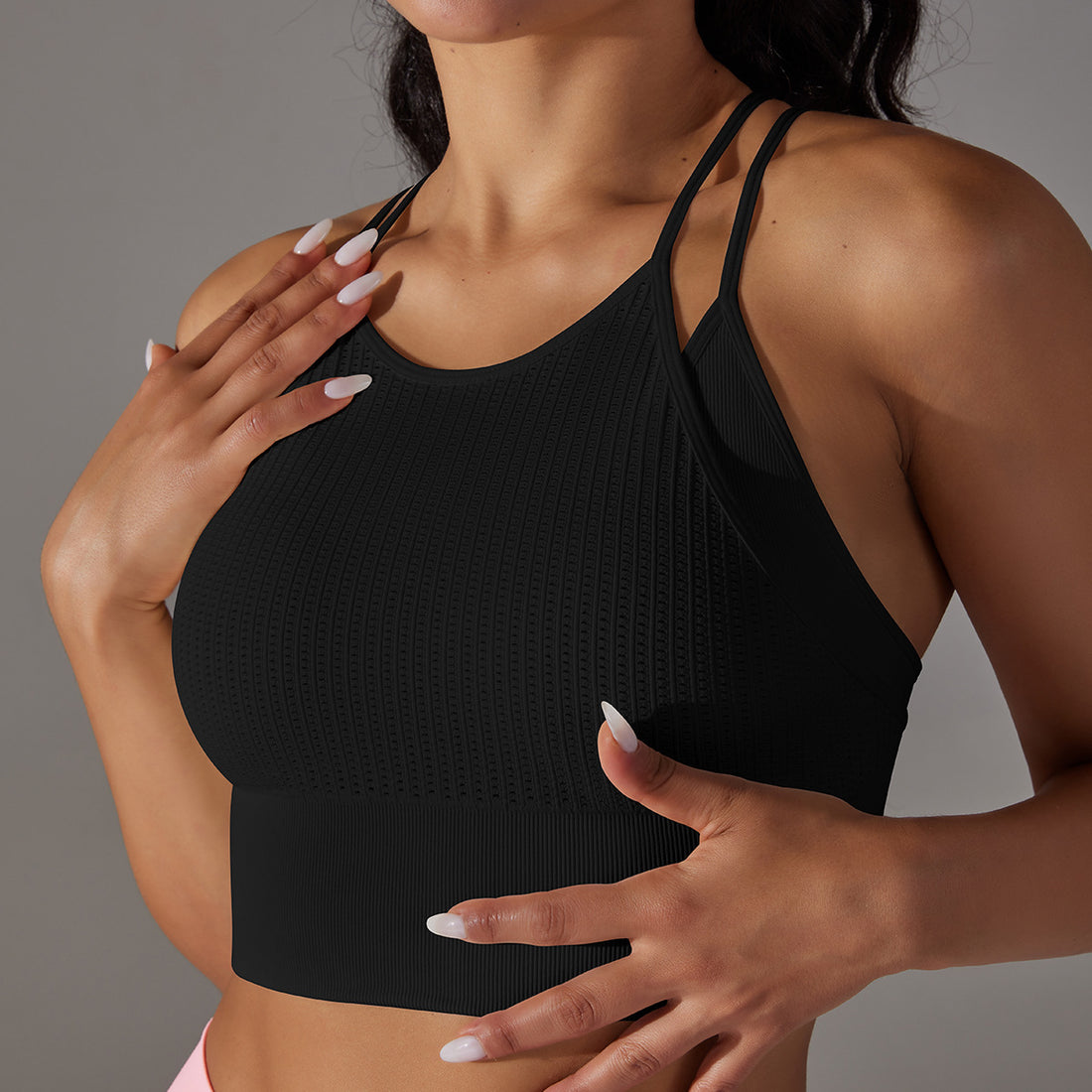 Double Strap Fitness Top Style and Support