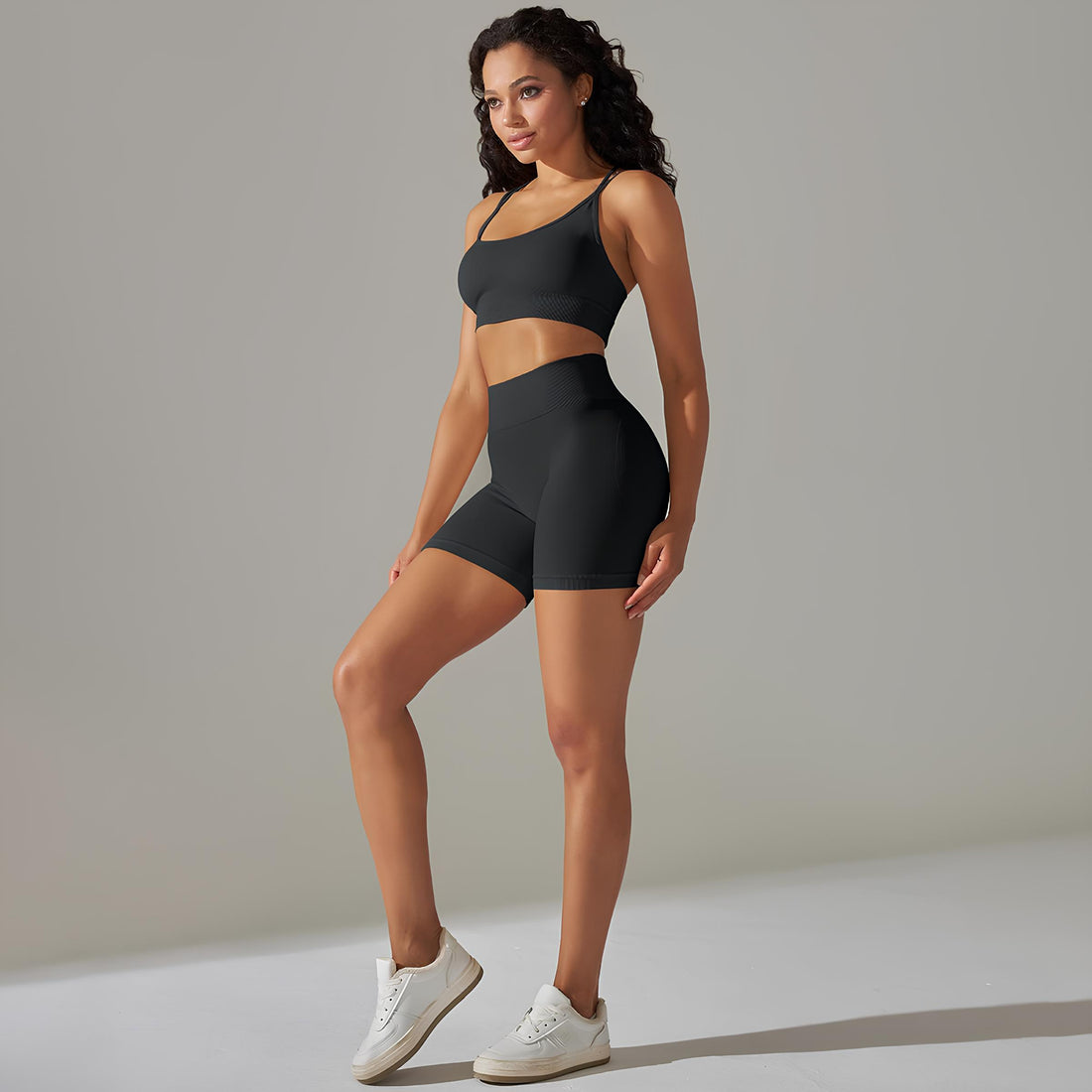 ZenFit Shorts and Twisted Top Set