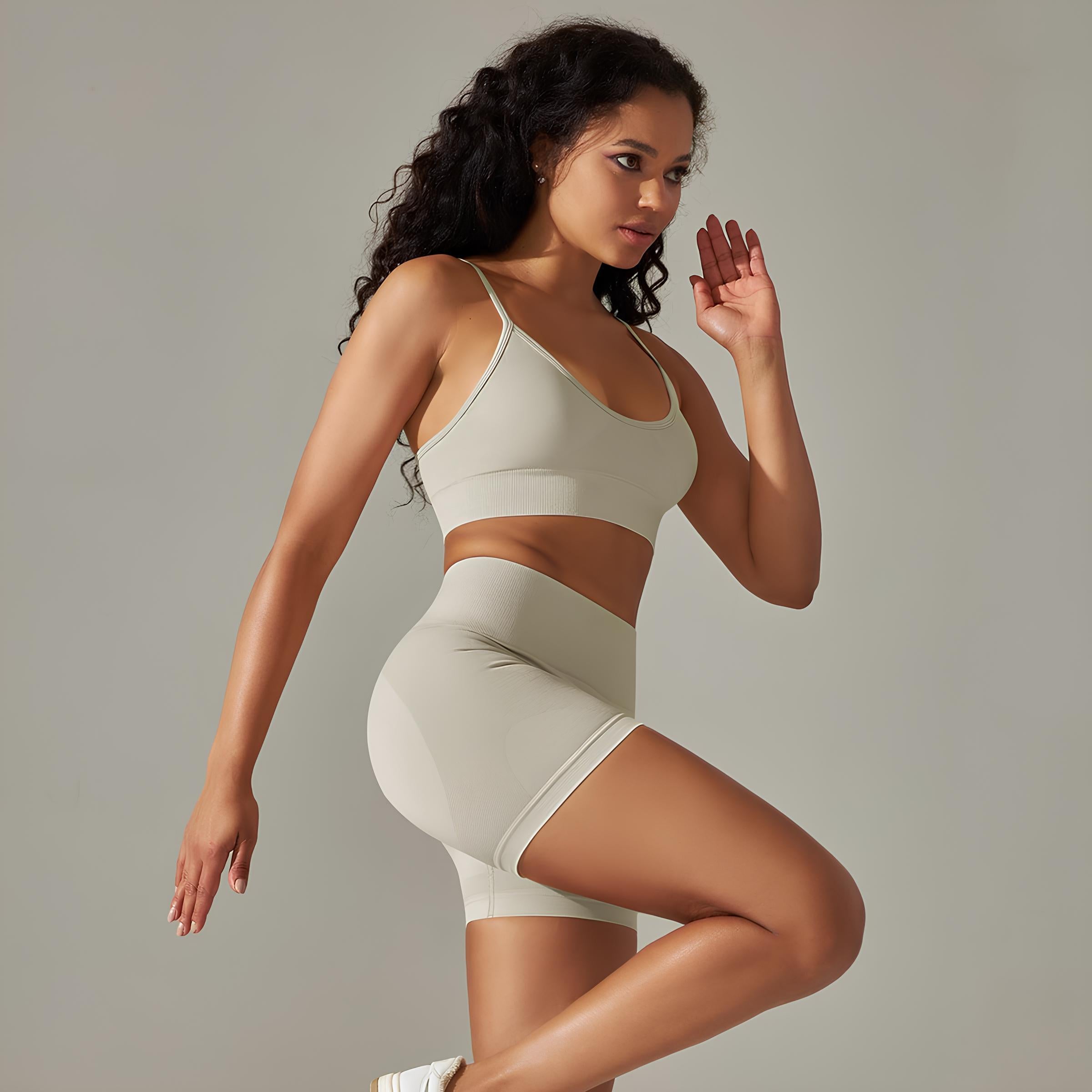 GymGlow Shorts and Short Top Set