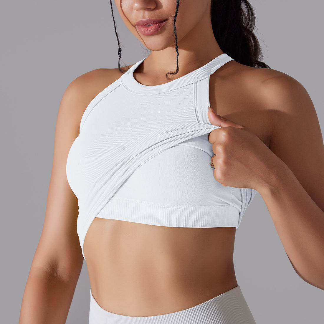 Compression Crop Top Comfort and Style