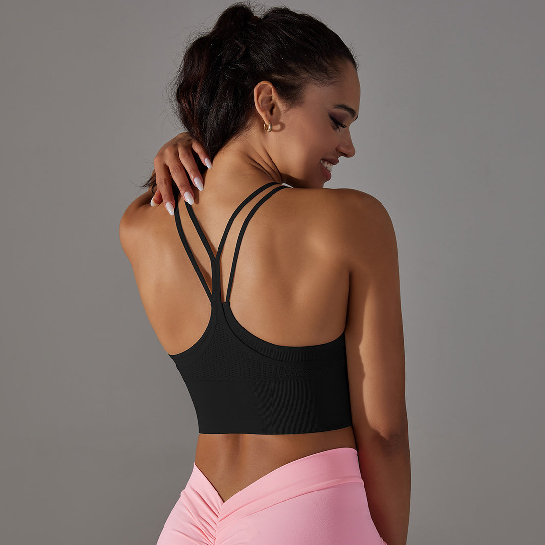 Double Strap Fitness Top Style and Support