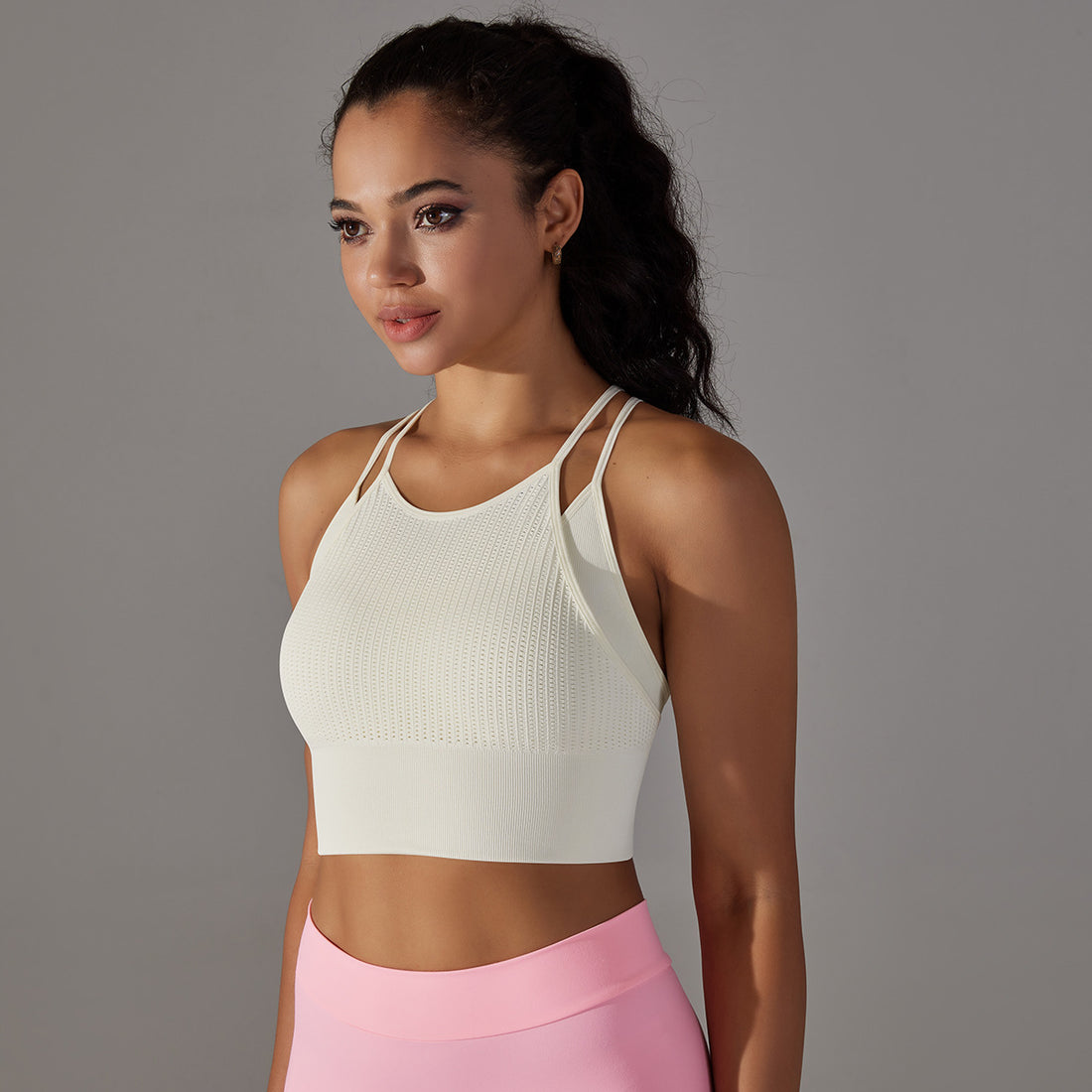 Double Strap Fitness Top Style and Support