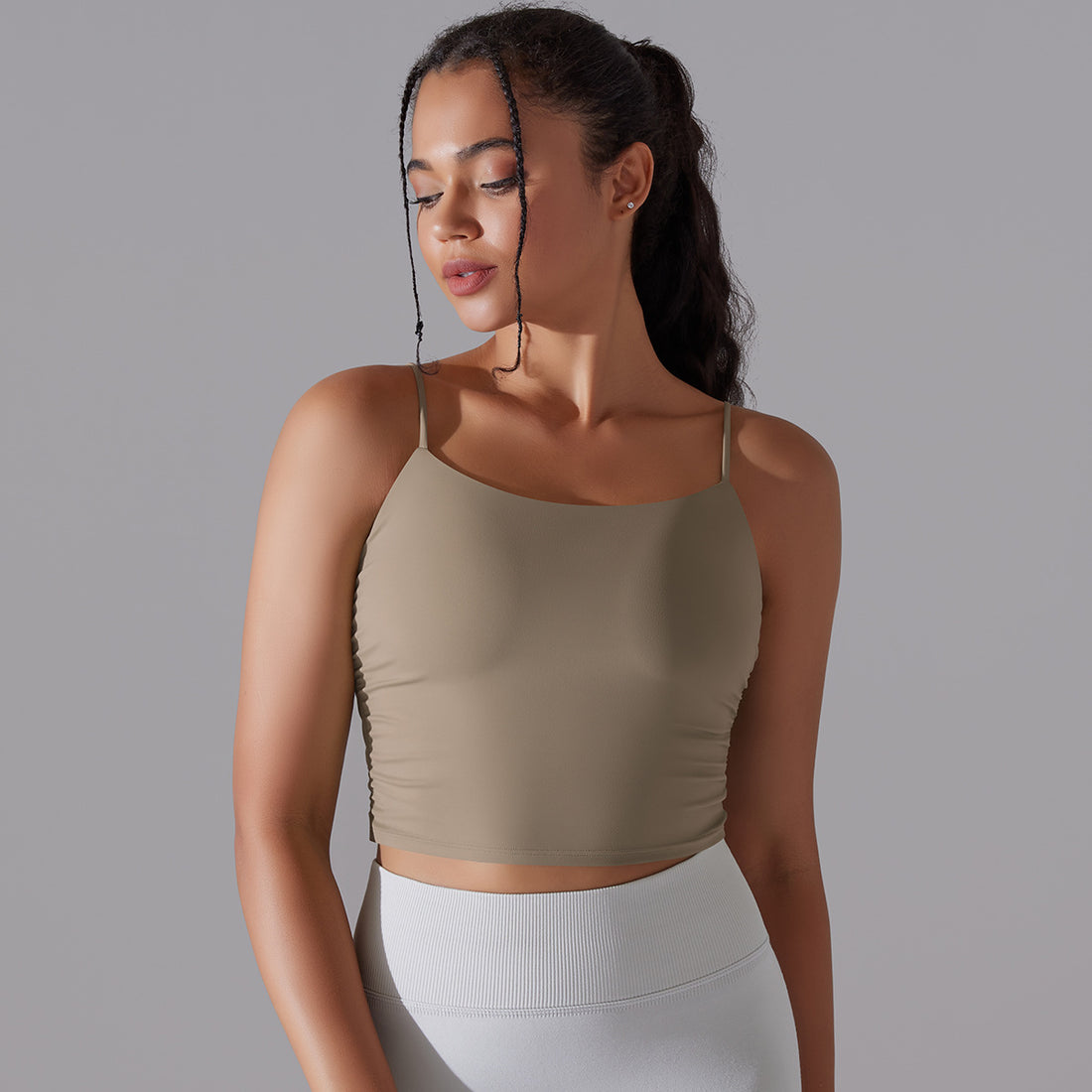 Slim Fit Crop Top Elegance and Comfort