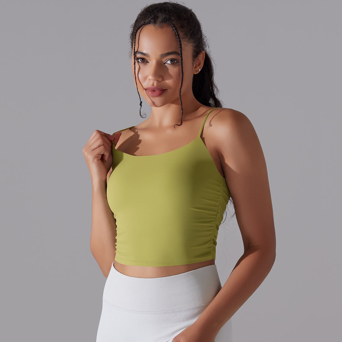 Slim Fit Crop Top Elegance and Comfort