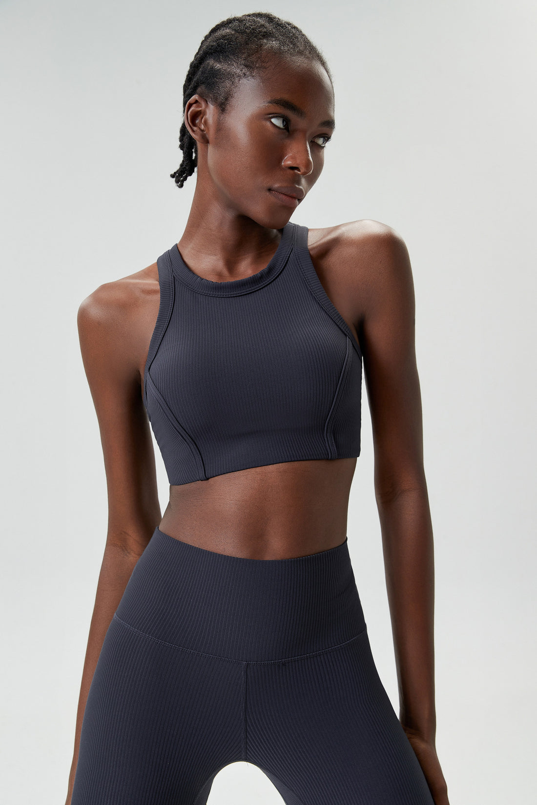 Compression Crop Top Support and Style