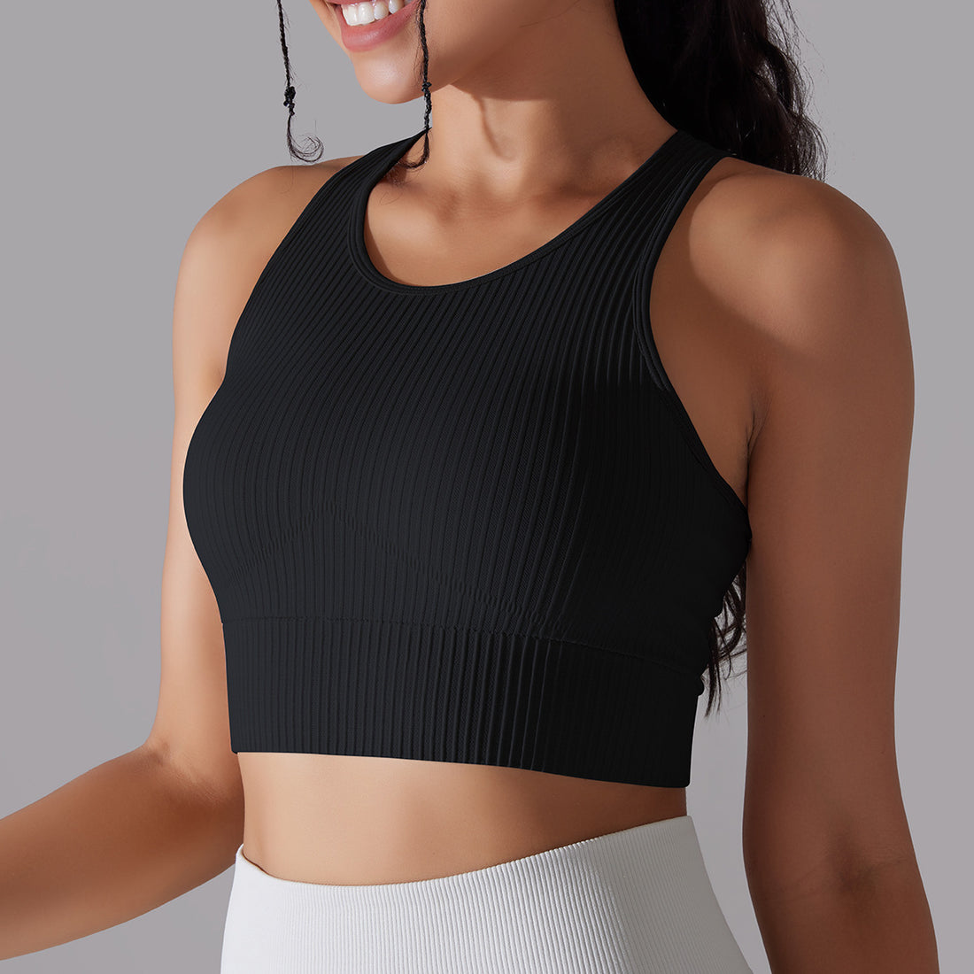 Textured Crop Top Comfort and Style