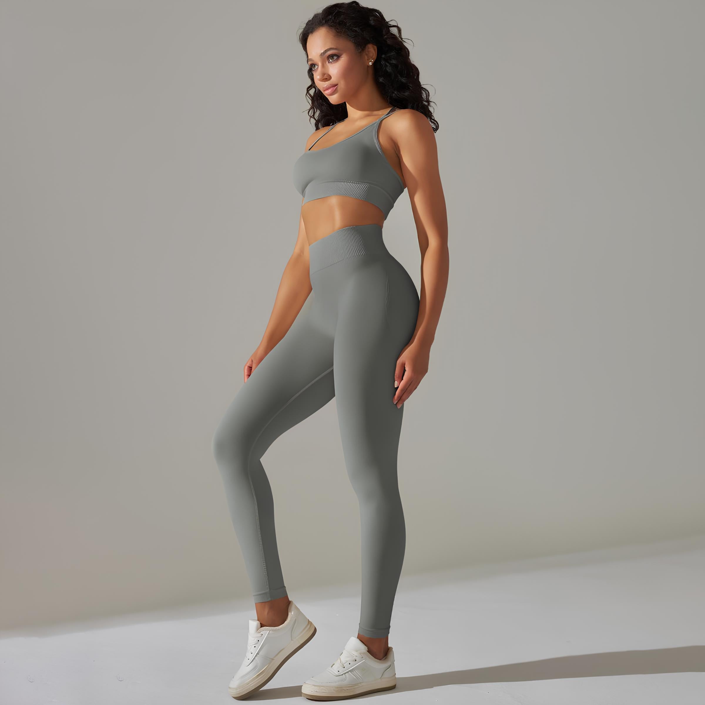 ZenFit Pants and Twisted Top Set