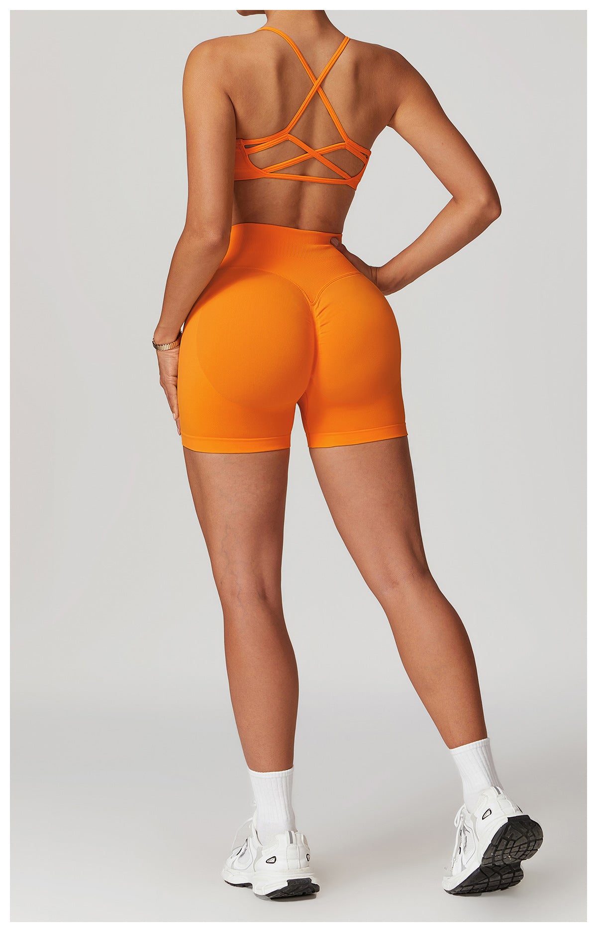 top details on the back and shorts