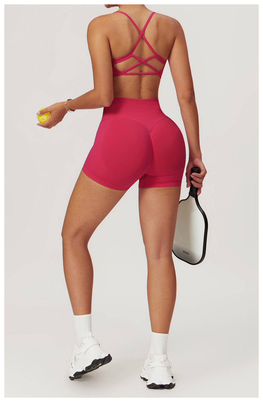 top details on the back and shorts