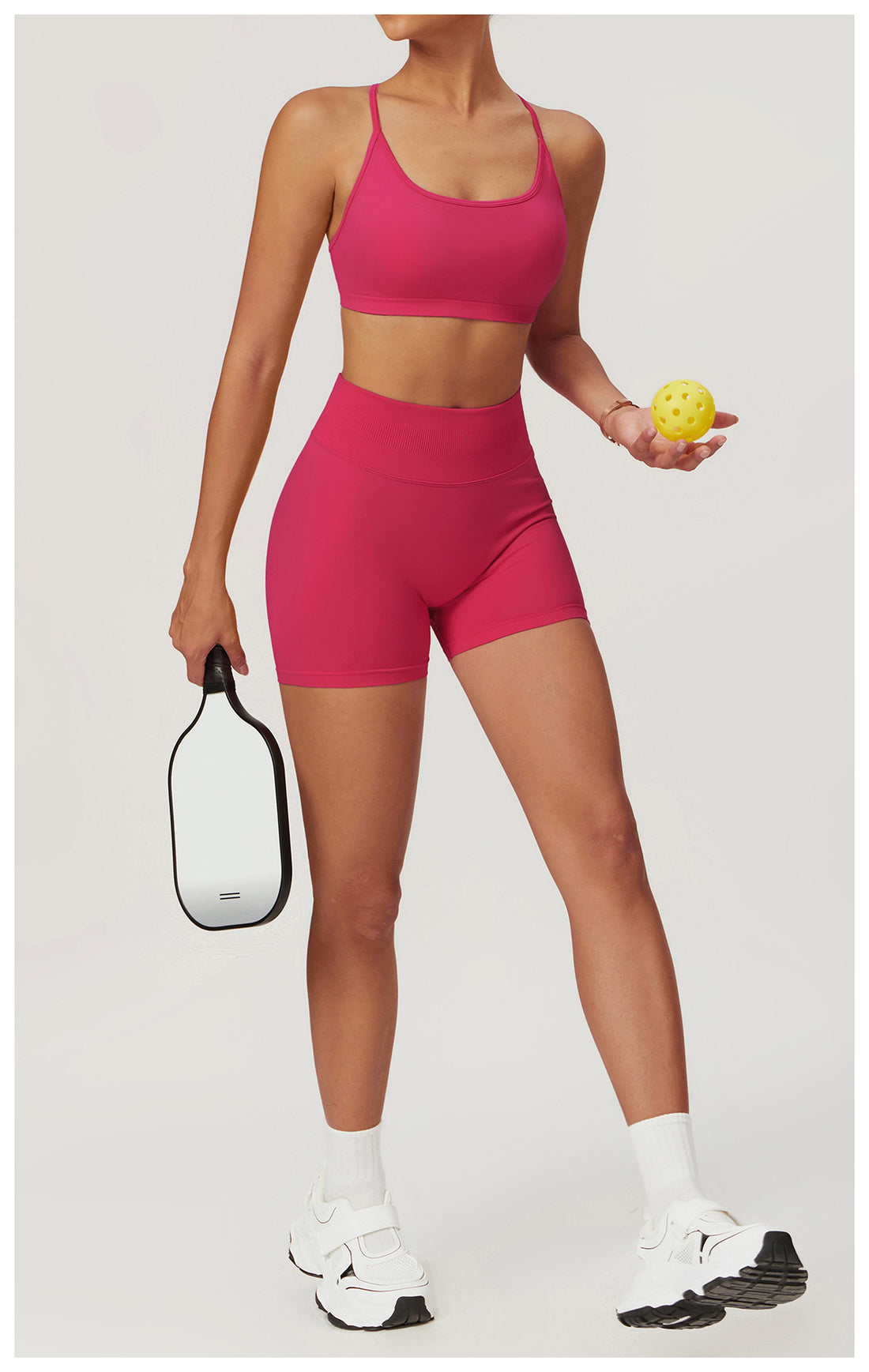 top details on the back and shorts